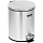 Ведро-контейнер для мусора (урна) OfficeClean Professional SIMPLE, 5л, нержавеющая сталь, хром
