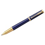 Ручка-роллер Parker «Ingenuity Blue GT» черная, 0.5мм, подарочная упаковка
