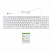 превью Клавиатура Acer OKW123 белый USB (ZL. KBDEE.00D)