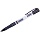 Ручка гелевая автоматическая Crown «Auto Jell» черная, 0.7мм