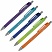 превью Ручка шариковая масляная автоматическая Unimax Top Tek Fashion синяя (толщина линии 0.5 мм)