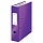 Папка-регистратор LEITZ «WOW», механизм 180°, ламинированная, 80 мм, фиолетовая