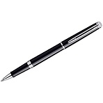 Ручка-роллер Waterman «Hemisphere Black PT» черная, 0.8мм, подарочная упаковка