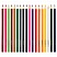превью Карандаши цветные мягкие ЮНЛАНДИЯ «ЗАБАВНЫЕ КАРТИНКИ»18 цветовклассическиезаточенные181644