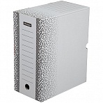 Короб архивный с клапаном OfficeSpace «Standard» плотный, микрогофрокартон, 150мм, белый, до 1400л. 