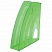 превью Лотки вертикальные для бумаг, КОМПЛЕКТ 4 шт., 240×70×270 мм, тонированный зеленый, BRAUBERG «Ultra», 237236