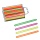 Счетные палочки СТАММ (50 штук) многоцветные, в пластиковом пенале