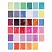 превью Легкий пластилин для лепки Мульти-Пульти, 36 цветов, 360г, прозрачный пакет