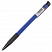 превью Ручка шариковая BRAUBERG автоматическая «Explorer», корпус синий, толщина письма 0.7 мм, резиновый держатель, синяя