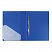 превью Папка с пружинным скоросшивателем СТАММ «Стандарт» А4, 17мм, 700мкм, пластик, синяя