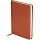 Ежедневник недатир. A5, 136л., кожзам, OfficeSpace «Nebraska», коричневый