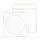 Конверт белый CD, декстрин (125×125, 25шт/уп, 40уп/кор)