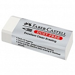 Резинка стирательная FABER-CASTELL «Dust Free», прямоугольный, 62×21.5×11.5 мм, картонный держатель