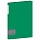Папка на 4 кольцах Berlingo «Soft Touch», 24мм, 700мкм, зеленая, D-кольца, с внутр. карманом