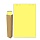 Блок бумаги для флипчарта желтая пастель 68.0×98.0 20 лист.80гр. 
