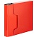 превью Папка файловая с вкладышами 100шт КОМУС Line 700мкм в коробе, глянц красн