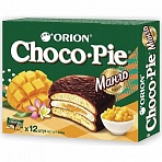 Печенье ORION «Choco Pie Mango» манго 360 г (12 штук х 30 г)