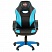 превью Кресло игровое Easy Chair 690 TPU синее/черное (экокожа/ткань, пластик)