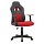 Кресло игровое Helmi HL-S12 «Mini»,  экокожа/ткань,  черная/красная
