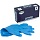 Перчатки нитриловые Aviora, L, 100шт., синие, картонная коробка