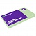 превью Самоклеящийся блок Berlingo «Ultra Sticky», 125×75мм, 100л, пастель, зеленый