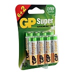 Батарейка GP Super AA (LR6) 15A алкалиновая, BC8