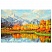 превью Картина стразами (алмазная мозаика) 40×50 см, ОСТРОВ СОКРОВИЩ «Осень в горах», без подрамника