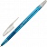 превью Ручка шариковая Attache Aqua синяя (голубой корпус, толщина линии 0.38 мм)