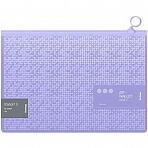 Папка-конверт на молнии Berlingo «Starlight S», 200мкм, фиолетовая, с рисунком