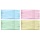 Набор обложек (10шт. ) 208×346 для дневников и тетрадей, ArtSpace, ПВХ 100мкм, матовые, 5 цветов