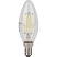 превью Лампа светодиодная OSRAM LSCLB60 5W/827 230VFILCL E14 FS1
