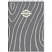 превью Блокнот Полином Стильный офис A4 60 листов серый в клетку на спирали (203×290 мм)