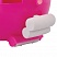 превью Канцелярский детский набор ЮНЛАНДИЯ «КРАБ», 4 предмета: подставка, линейка со скрепками, ножницы, ластик, цвет - розовый, блистер