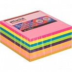 Стикеры Attache Economy 76×76 мм неоновые 8 цветов (1 блок, 400 листов)