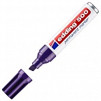 Маркер перманентный Edding 500/8 фиолетовый (толщина линии 2-7 мм)