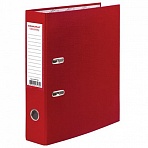 Папка-регистратор ОФИСМАГ с арочным механизмом, покрытие из ПВХ, 50 мм, красная