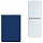 Блокнот А5, 60 л., гребень, лакированная обложка, HATBER, «Синий», 145×212 мм, 60Б5В1гр 12534