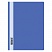превью Папка-скоросшиватель пластик. OfficeSpace, А4, 120мкм, синяя с прозр. верхом