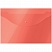 превью Папка-конверт на кнопке OfficeSpace А4, 120мкм, красная
