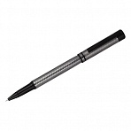 Ручка-роллер Delucci «Antica» синяя, 0.6мм, корпус графит/черный, подарочная упаковка