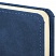 превью Ежедневник недатированный МАЛЫЙ 100×150 мм А6 BRAUBERG «Status», под кожу, 160 л., синий