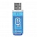превью Флеш-память SmartBuy Glossy series 8Gb USB 2.0 голубая