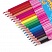 превью Карандаши цветные BRAUBERG 18 цв., пластиковые, заточенные, карт. упак., с изобр. девочек