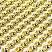 превью Стразы самоклеящиеся «Круглые», цвет золото, 6 мм, 247 шт., на подложке, ОСТРОВ СОКРОВИЩ