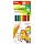 Карандаши цветные Deli Paw Patrol трехгран, заточен,12цв/наб, картон EC116-12