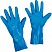 превью Перчатки MAPA Optinit 472 из нитрила синие (размер 7, 10 пар в упаковке)
