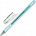 превью Ручка шариковая неавтоматическая масляная Uni Jetstream синяя (голубой корпус, толщина линии 0.35 мм)