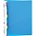 Папка-скоросшиватель с пружинным механизмом Attache Diagonal пластиковая А4 синяя (0.6 мм, до 150 листов)
