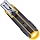 Нож канцелярский Attache Selection Supreme,25мм,фиксатор,прорезин корпус