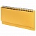 превью Планинг недатированный (305×140 мм) BRAUBERG «Select», балакрон, желтый, 111696